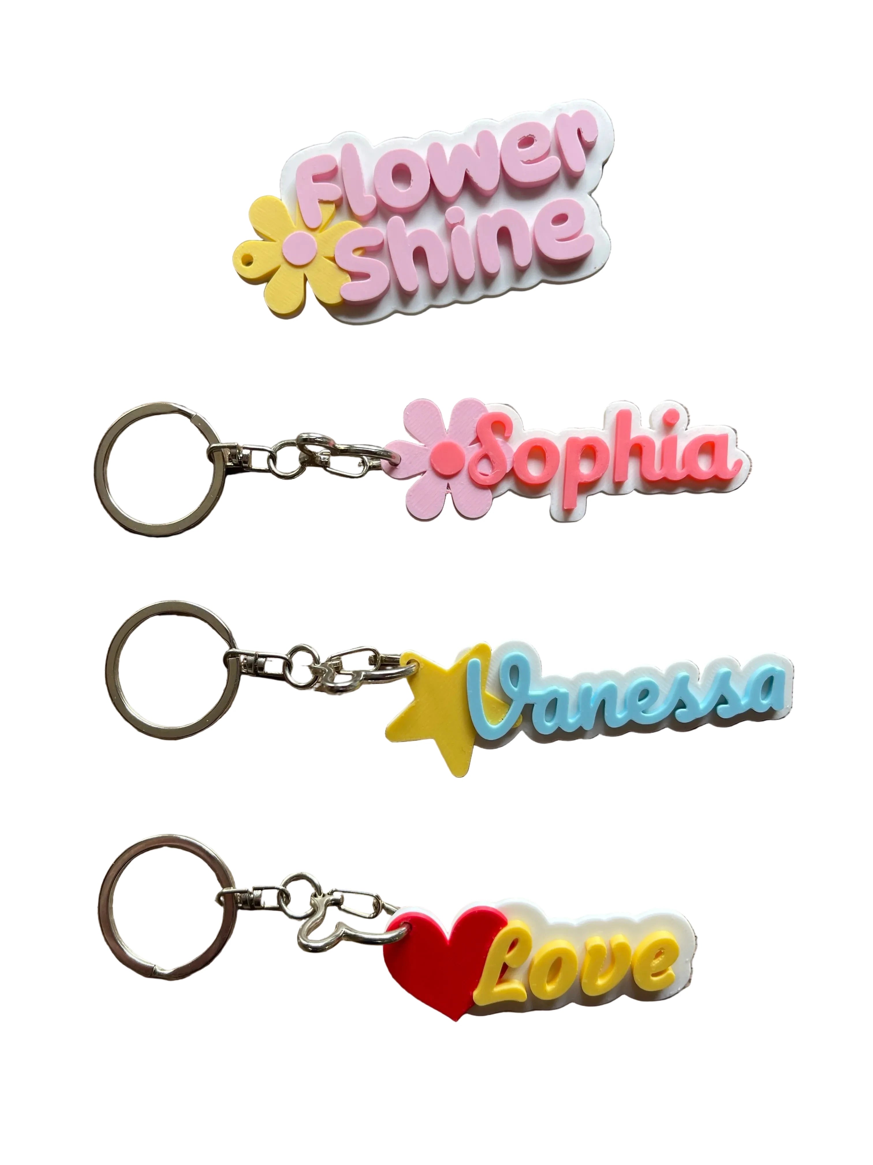 Flower Star Heart full customizable