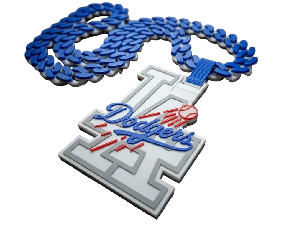 Los Angeles Dodgers Cuban Style Chain