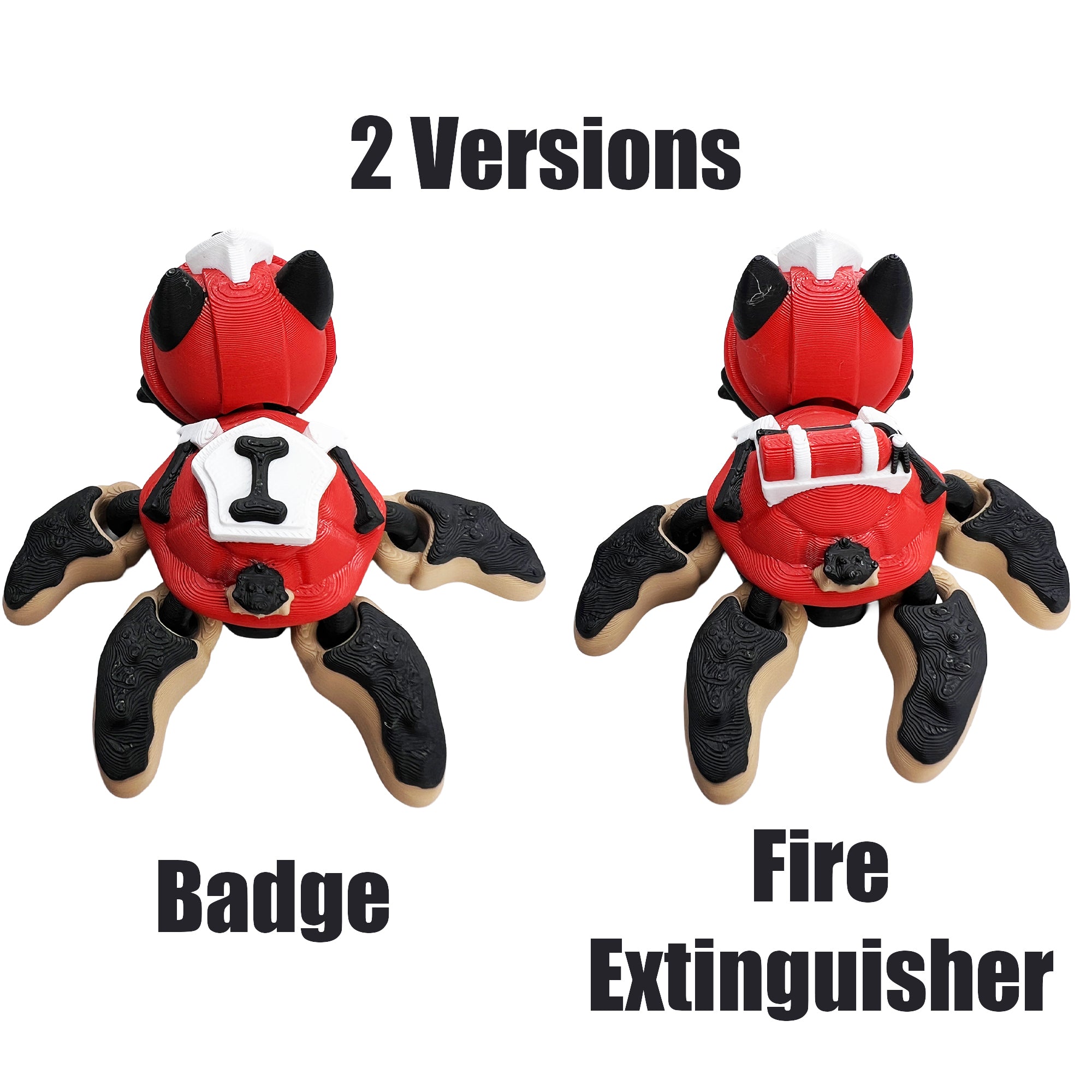 German Shepherd Firefighter Turtle