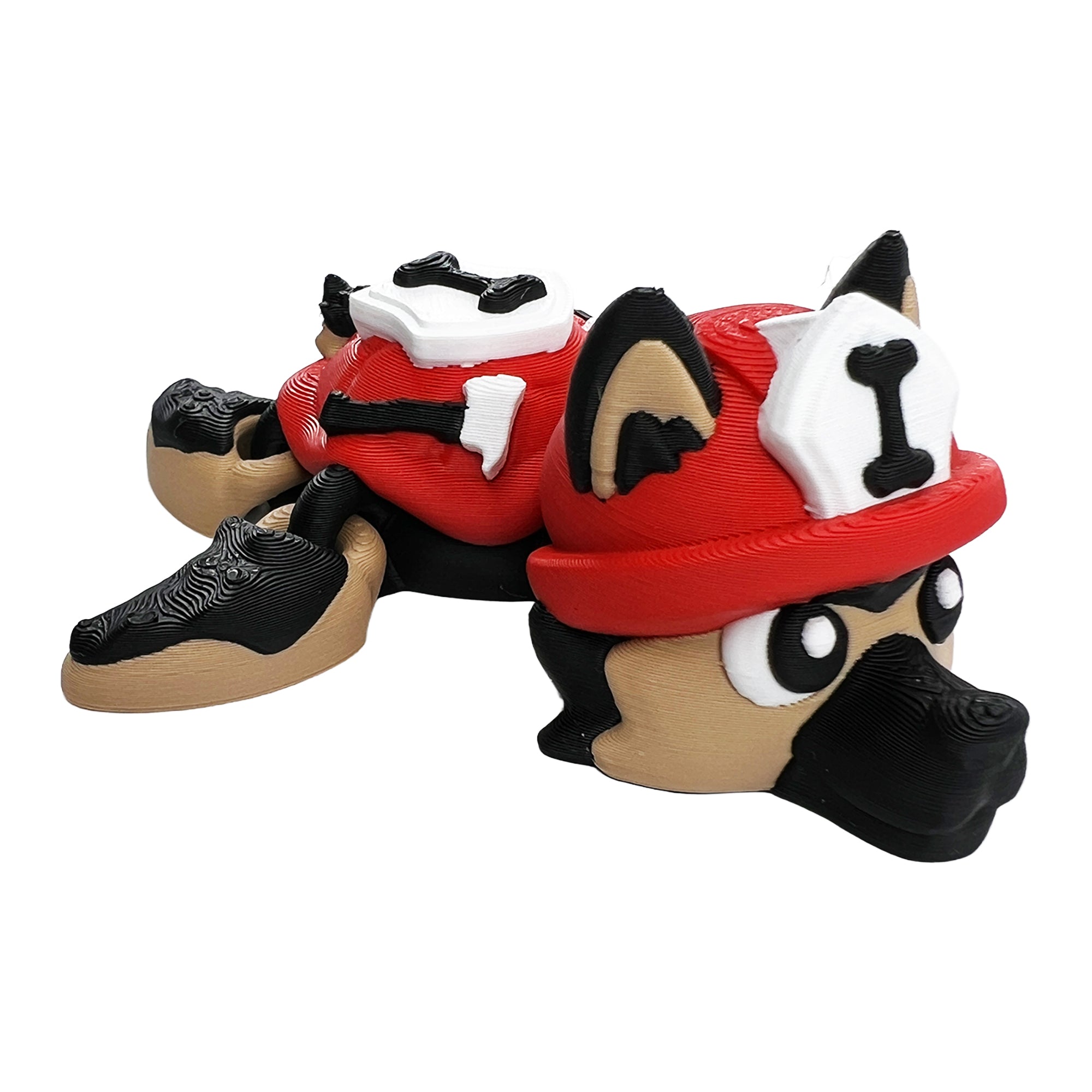 German Shepherd Firefighter Turtle