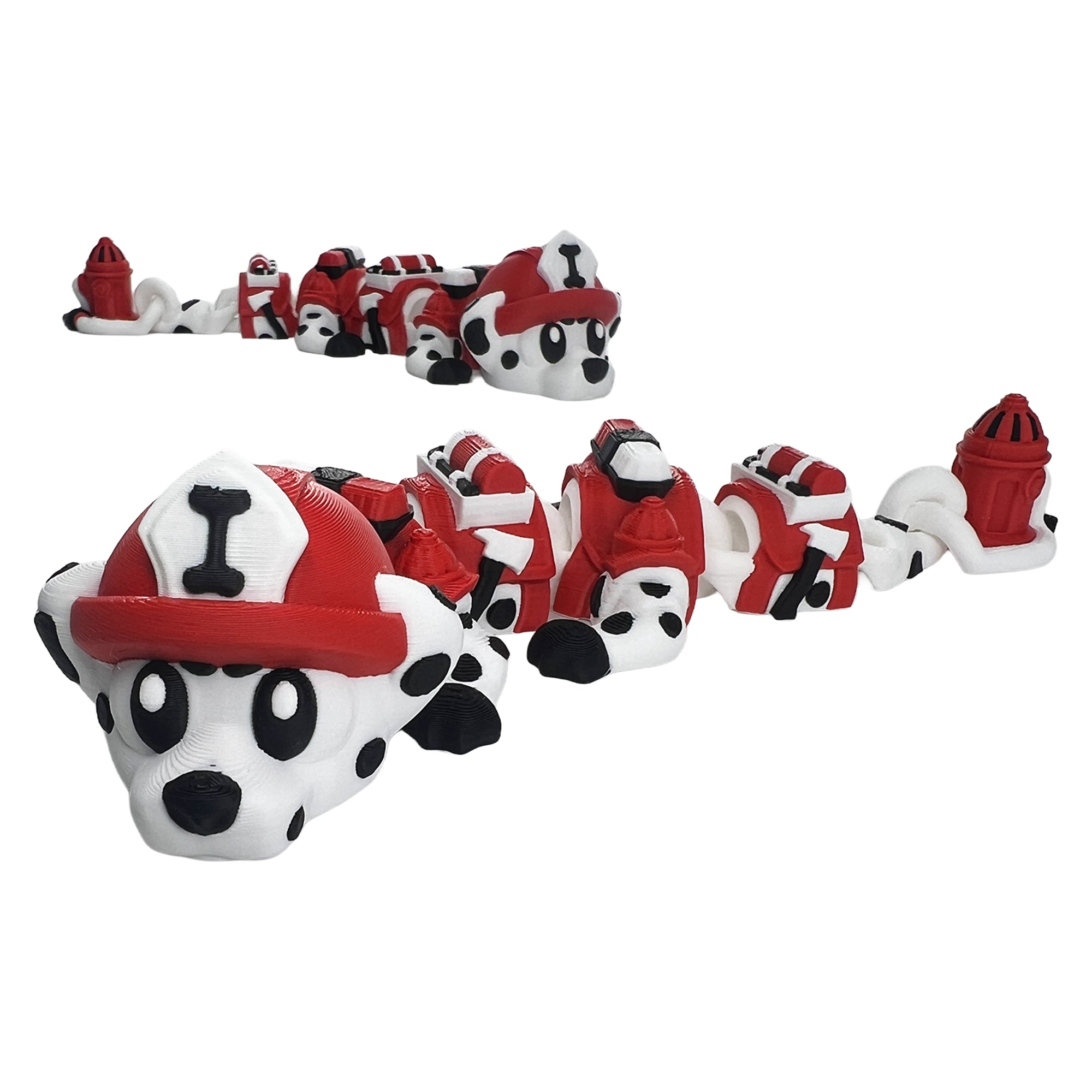 Mini Dalmatian Firefighter Dragon