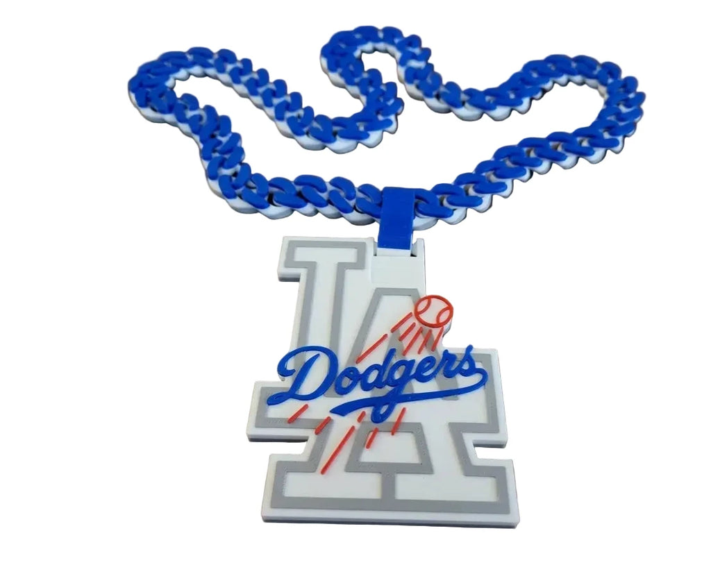 Los Angeles Dodgers Cuban Style Chain