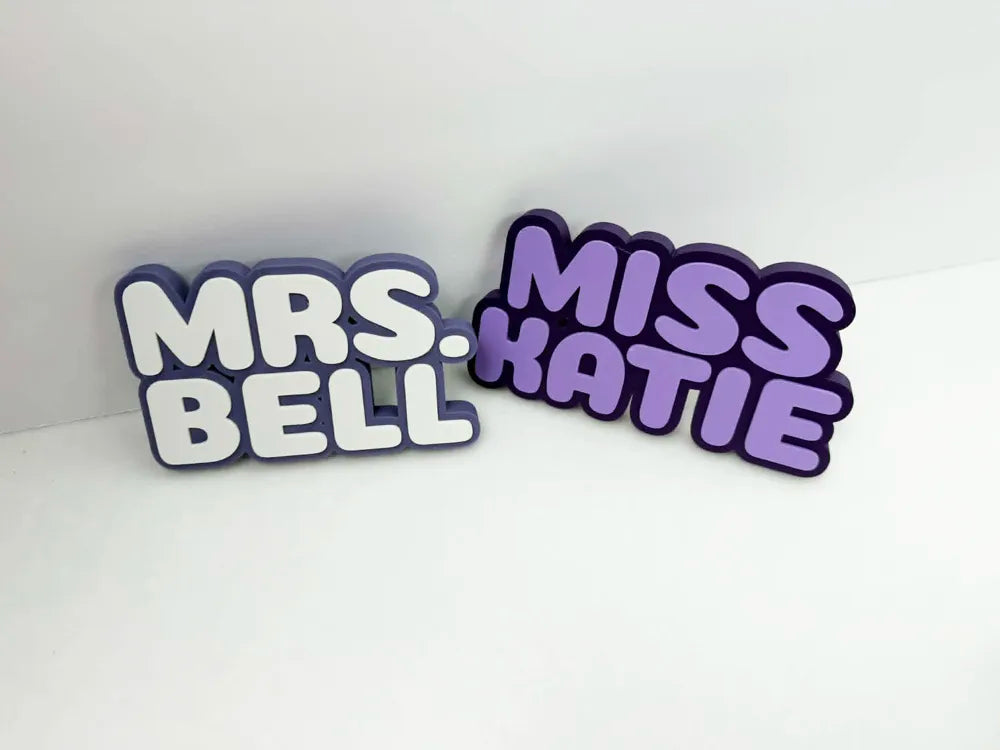 Custom Name Plate